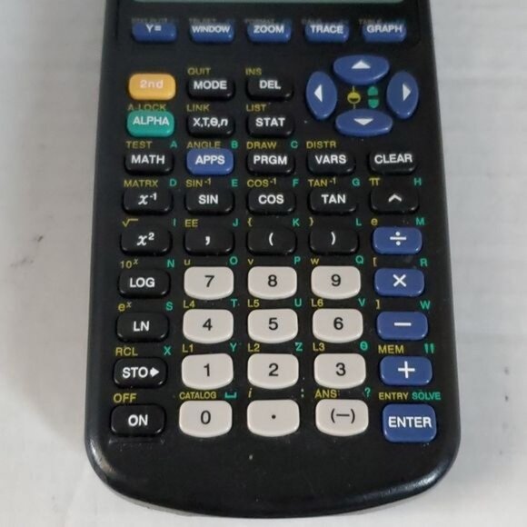 Texas Instruments TI-83 Plus Graphing Calculator NO COVER CHANGER - Picture 3 of 5